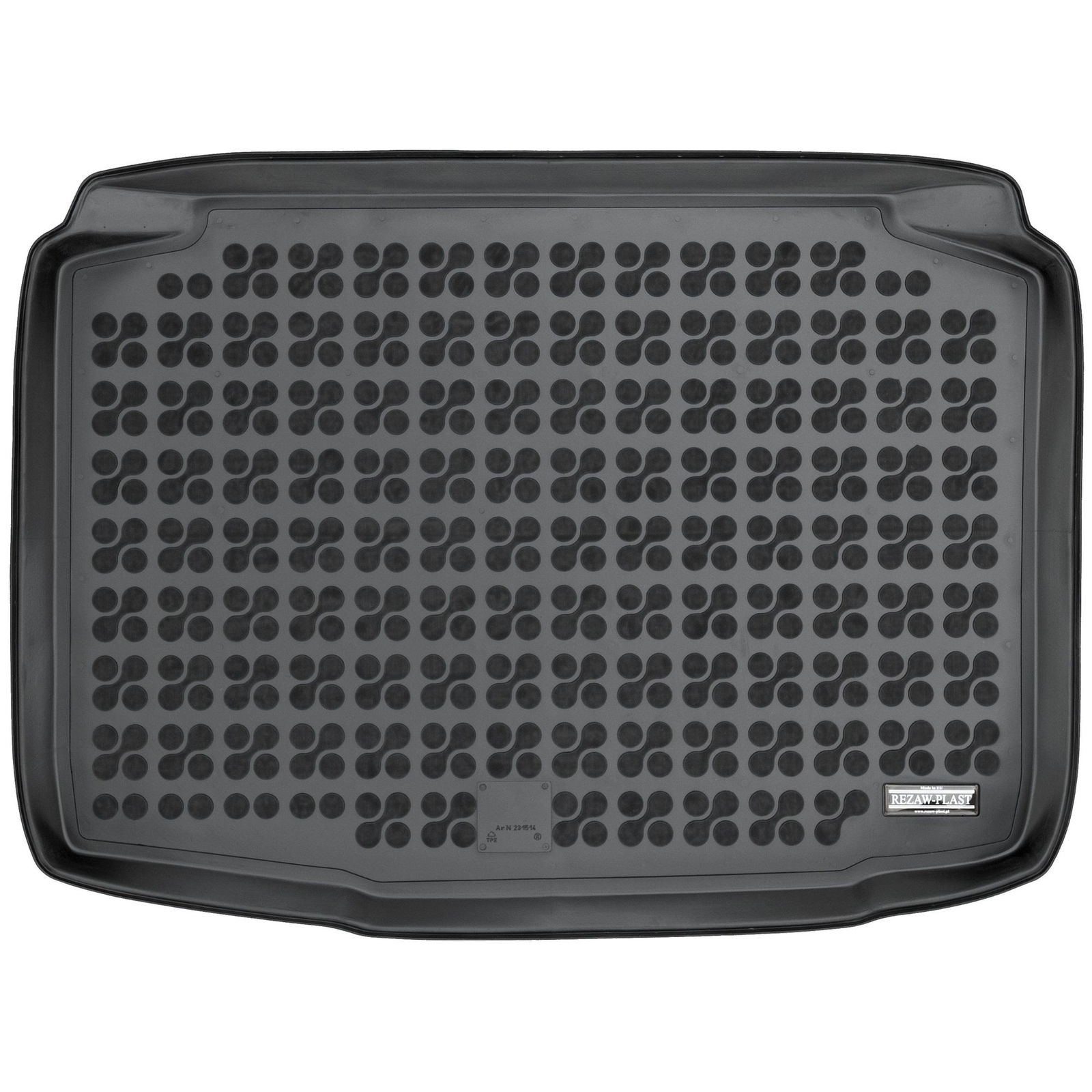 Tapis de coffre caoutchouc Skoda Fabia II pour transport de chiens et matériel de sport