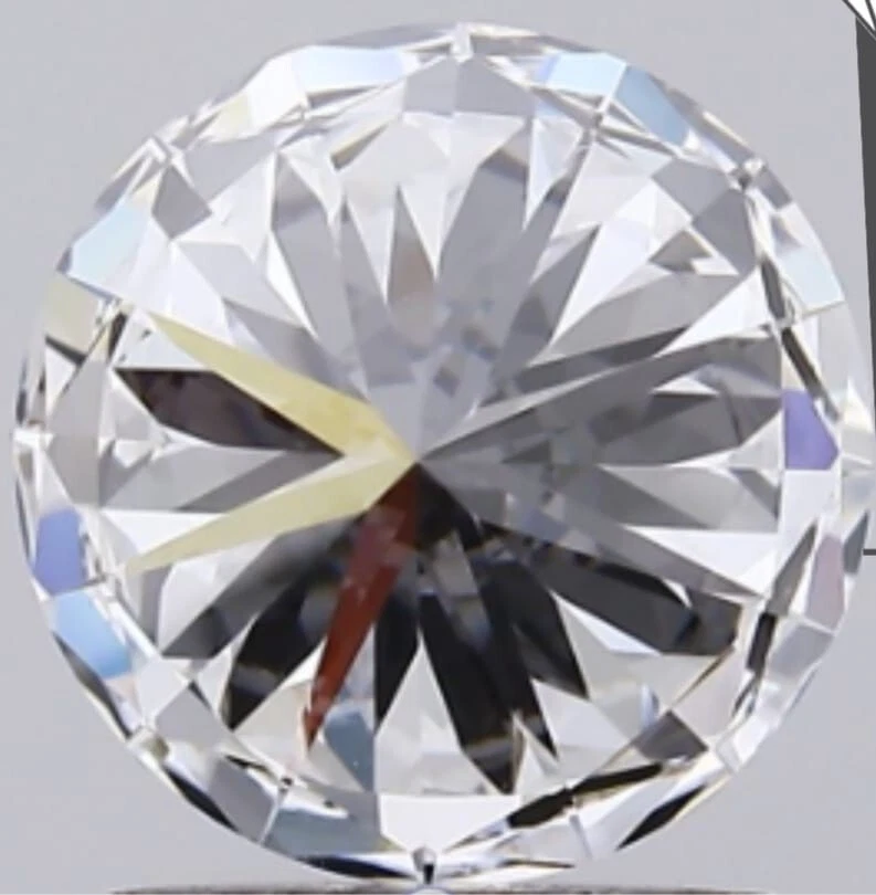 Loose natural Diamond Round GIA Certified cut 0.30 Carat I Color VS2 Clarity - Image 2 of 4