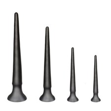 Dildo no Vibrator Sex Toy  Penis Anal Plug Saugnapf Silikon Silikon schwarz💕💥