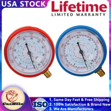 NEW Low / High Pressure Gauge 76mm for PSI PA AC Conditioner Pressure Gauges