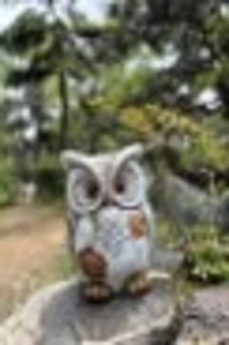 Wireless Garden Waterproof Bluetooth SY322 Outdoor Speaker Owl Solar - Picture 2 of 4