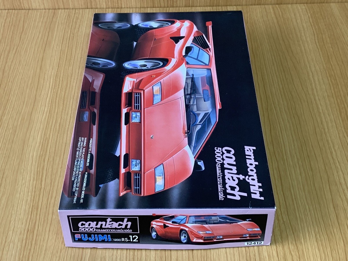 1989 Fujimi Japan Lamborghini Countach 5000 Quattrovalvole Special