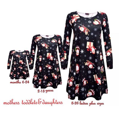 mum and baby christmas dress