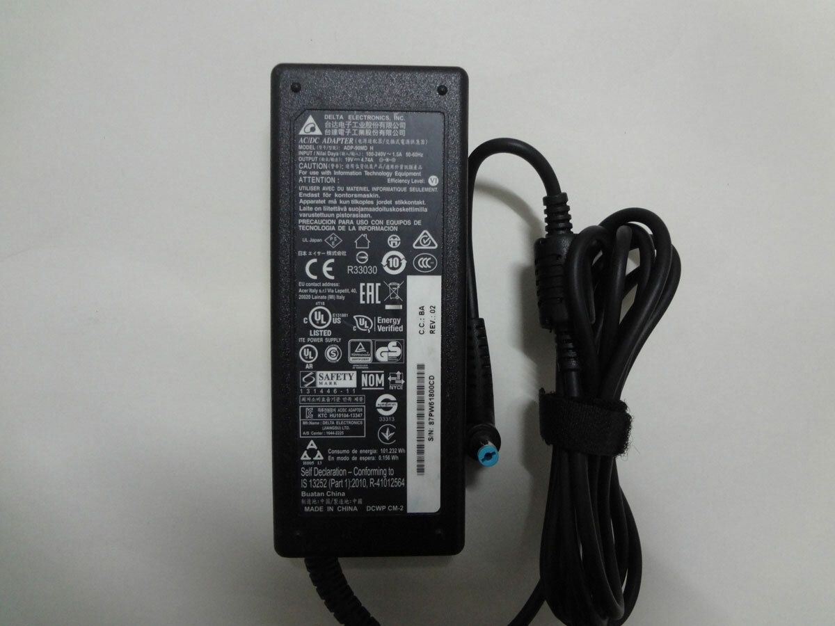 Original Delta 19V 4.74A ADP-90MD H for Acer 90W Aspire E17 E5-773G ...