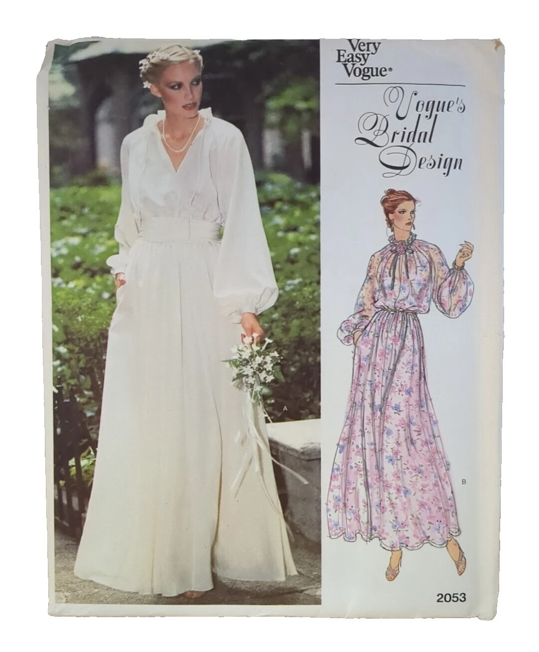 Vogue Patterns Sewing Wedding Dresses Media Vintage