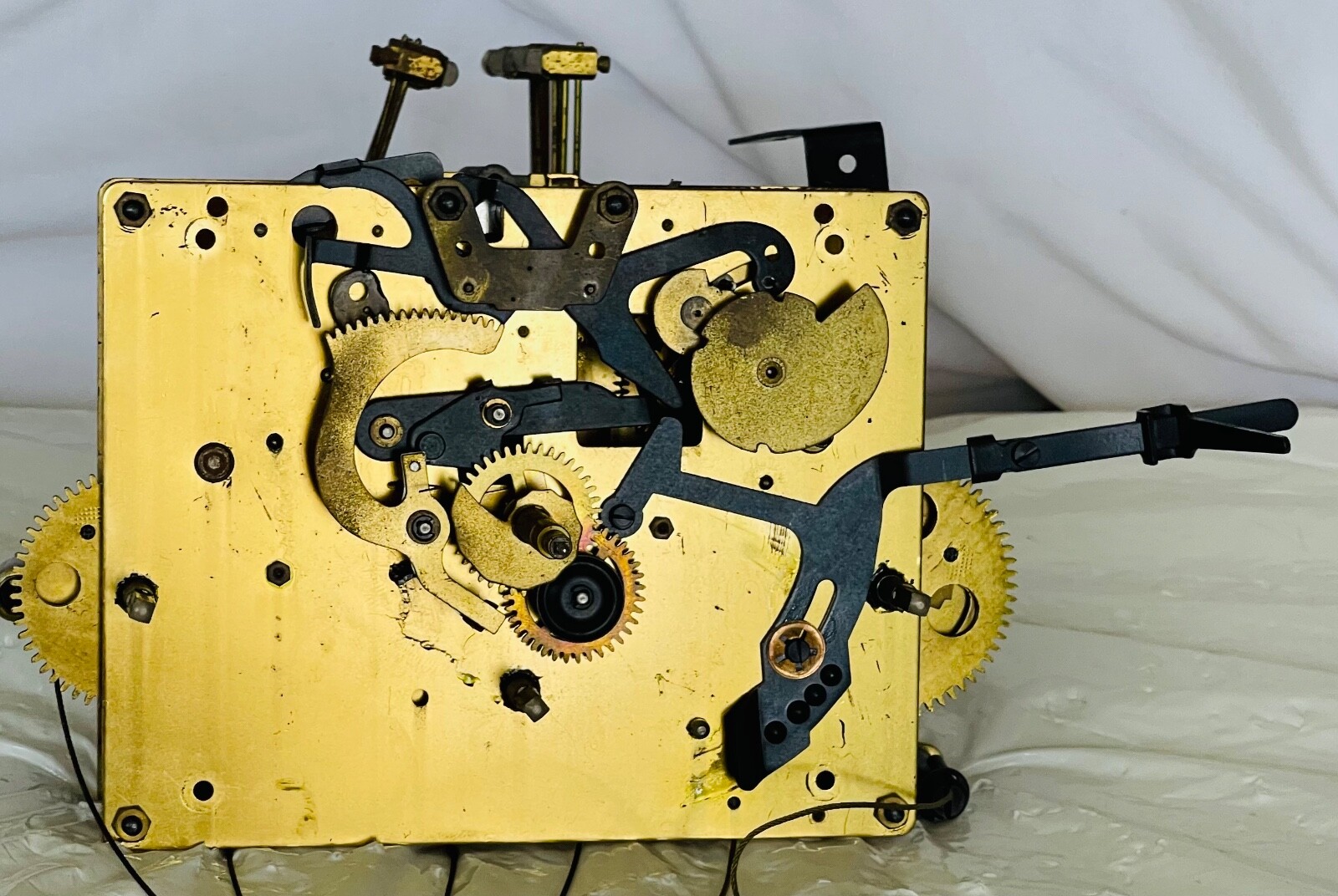 HERSCHEDE CABLE WOUND TRIPLE CHIME MOVEMENT