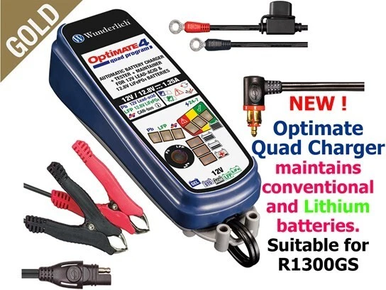 Optimate 4 Premium Edition Quad Program Wunderlich Can Bus QUAD