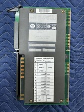 ALLEN BRADLEY 1771-ASB D REMOTE I/O ADAPTER MODULE SER D, Used