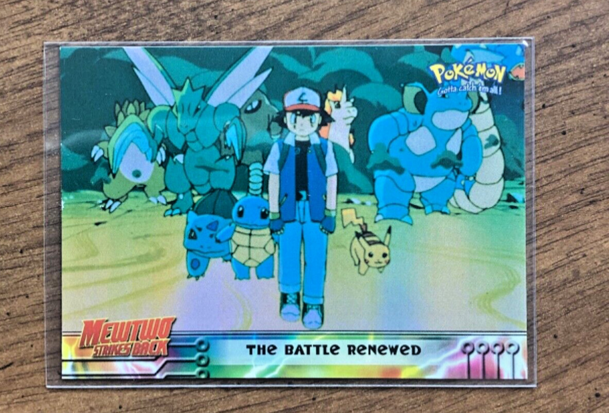 Battle Renewed #32 Pokemon 1999 Topps Movie