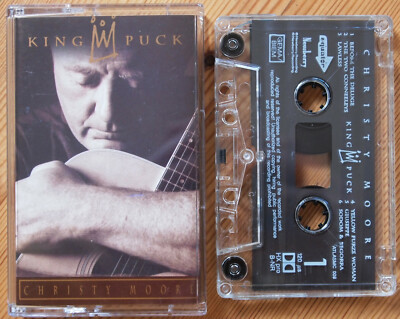 CHRISTY MOORE - KING PUCK (EQUATOR ATLASMC003) 1993 UK CASSETTE FOLK PLANXTY