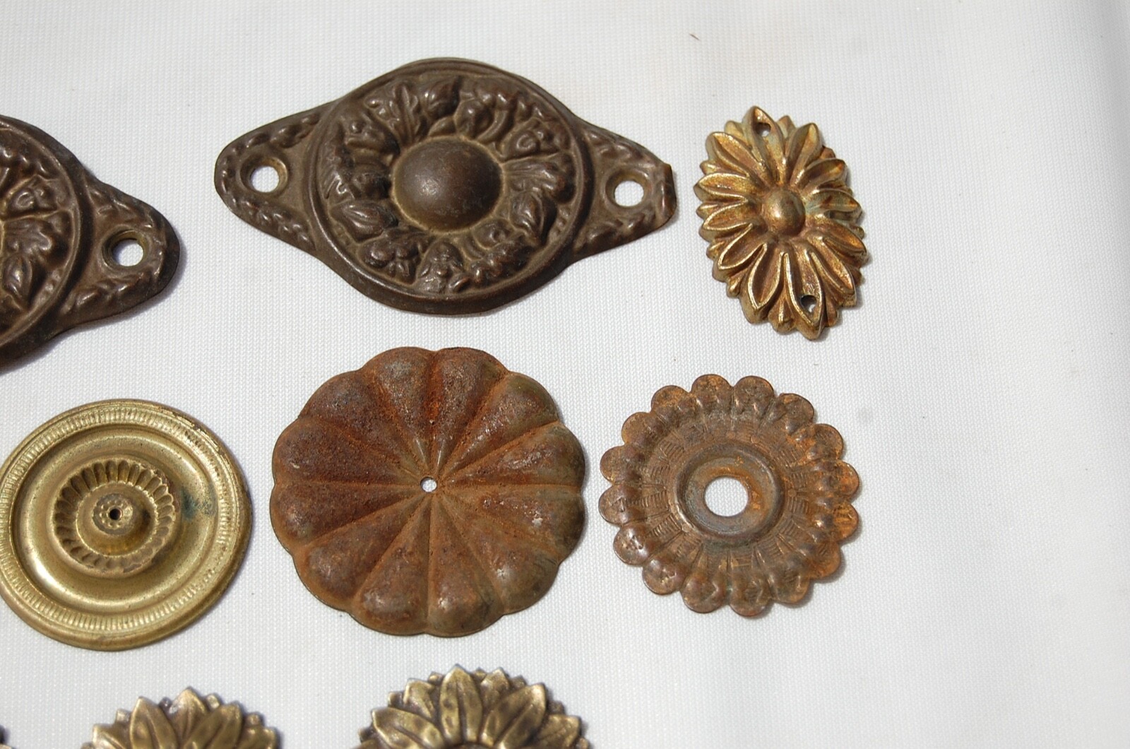 12 BrassSteel Victorian Decorations Vintage Furniture Hardware