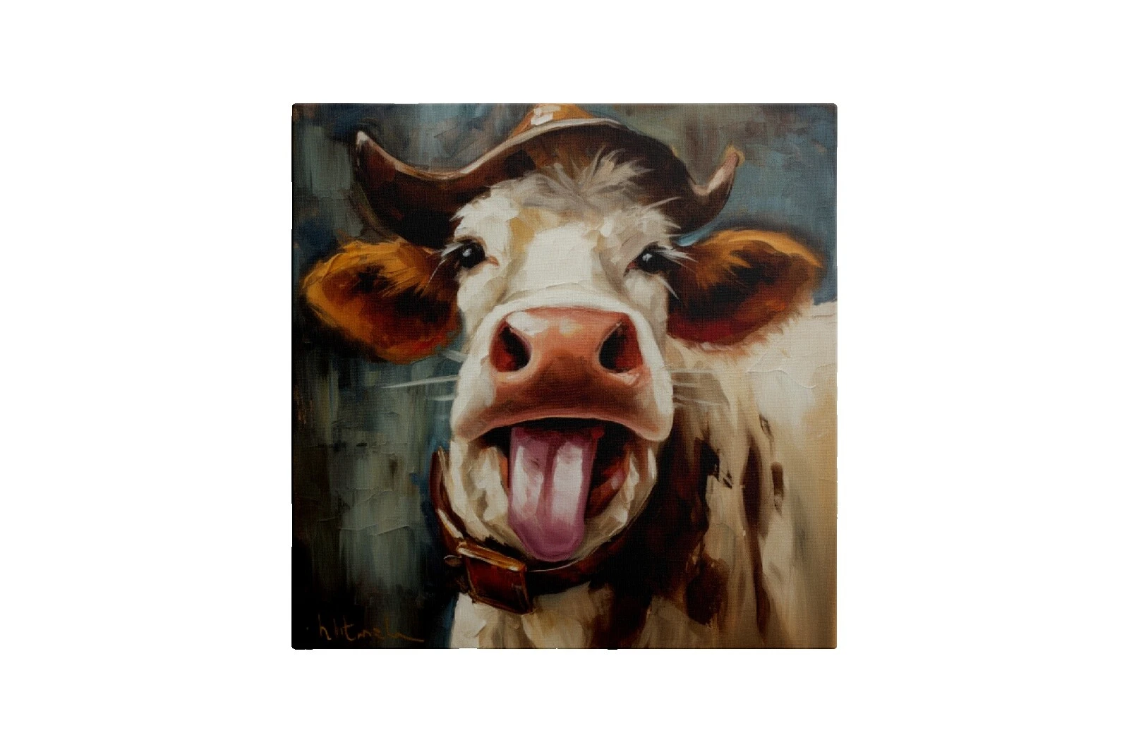 Impressões de Arte de Vacas de Lona