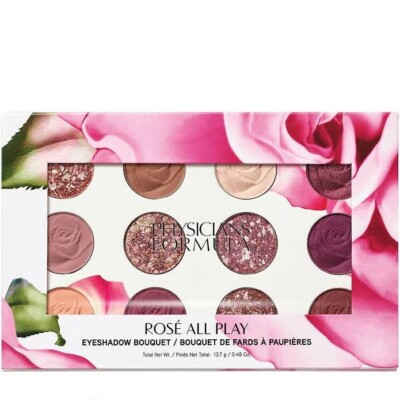 ROSÉ ALL PLAY BOUQUET LIDSCHATTENPALETTE Ärzte Formel Neu Bestpreis