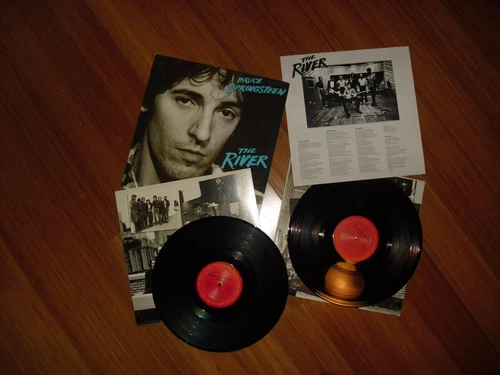 Bruce Springsteen The River 2 X LP Columbia 1st USA Press + Inners / Lyrics M-!!