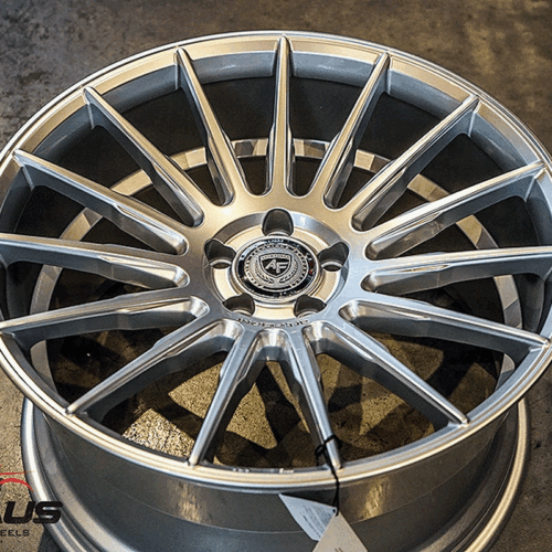 20 Zoll Artform AF-401 concave Alufelge 9x20 5x112 ET42 in highgloss silber - Bild 2 von 8