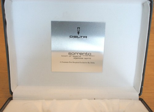 Delta Sorrento Limited Edition Fountain Pen Box Fountain Pen Hospital Exclusive - Picture 3 of 8