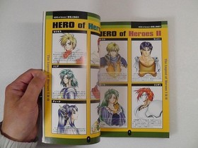 The Legend of Heroes 1 & 2 Official Guidebook PS Saturn PlayStation Sega