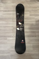 Never Summer Heritage 164cm Snowboard All Mountain Eagle Snake Made in USA 163