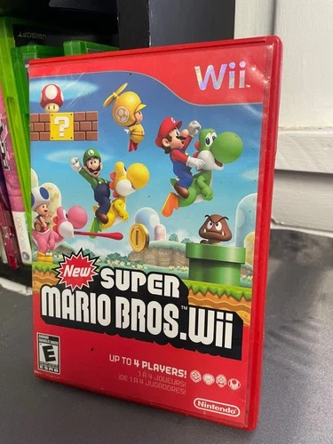 New Super Mario Bros. Wii (Nintendo Wii, 2009) NO GAME