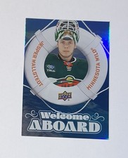 2024-25 Upper Deck #WA-5 Jesper Wallstedt Welcome Aboard Rookie RC Wild