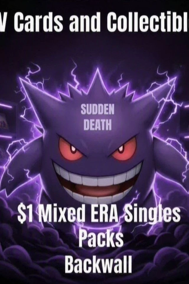 1$ Starts Sudden Death Mixed Era / Packs / Backwall