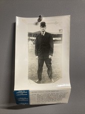 1927 Walter Johnson “Twenty Years Ago” Original Type Photo RARE!