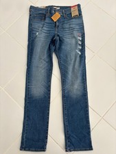 NEW Levi's Women's NWT 314 Shaping Straight Denim Jeans Med Blue Size 31X32