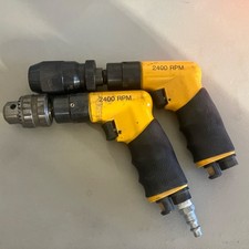 pneumatic Drills /3/8/2400/RPM Lot Of 2