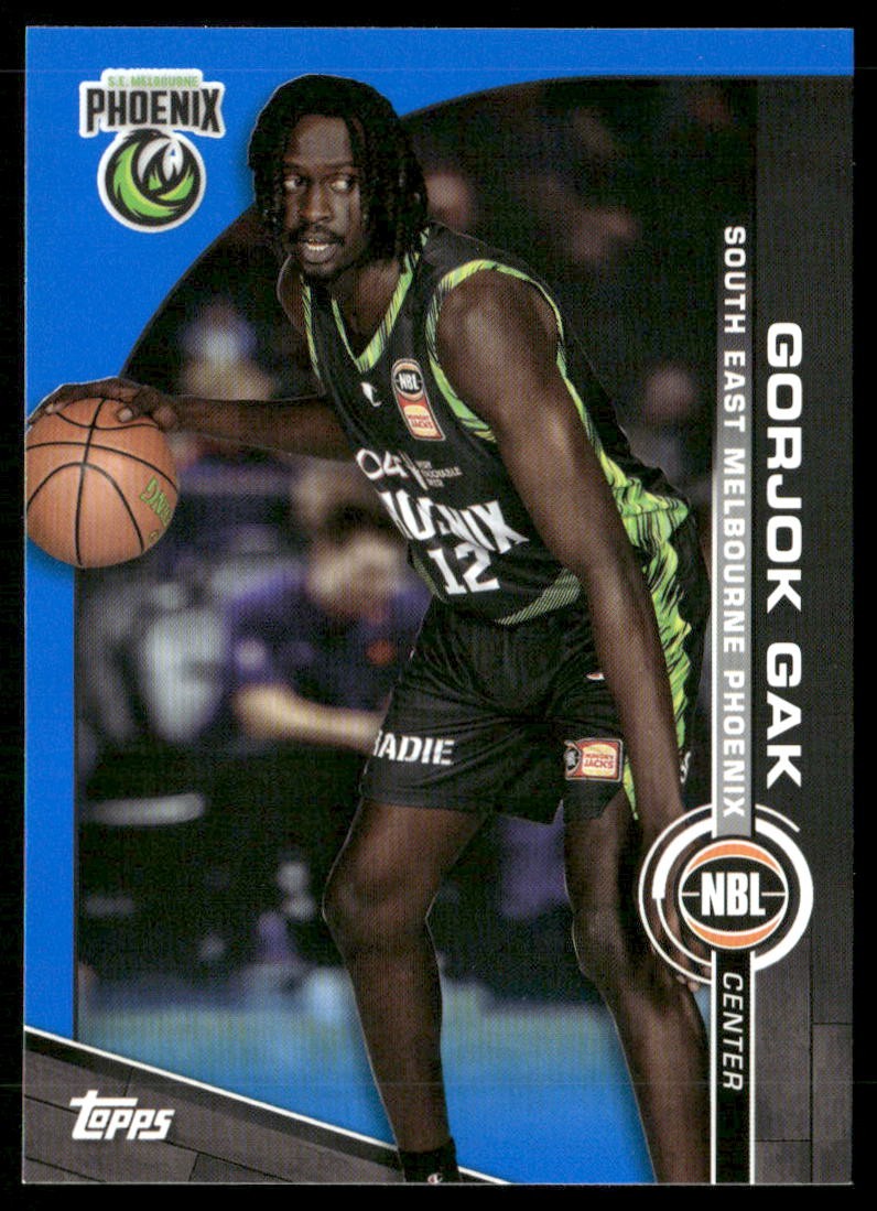 2023-24 Topps NBL #75 Gorjok Gak Blue