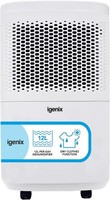  Igenix IG9813 Dehumidifier Portable 2.2L Capacity 12L Per Day Air Purification