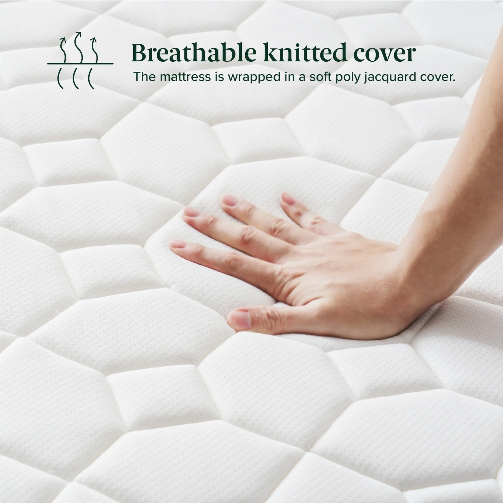 Mainstays 6" Innerspring Tight Top Mattress with Gel Foam, Twin