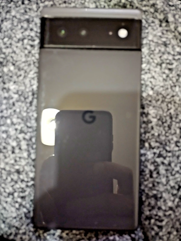 Google Pixel 6 128GB/8GB 5G Android 16 Solar Black Mobile phone - Image 4 of 4