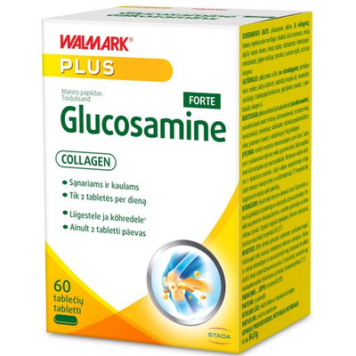 Für Gelenke   Walmark Glucosamin + Collagen Forte, 60 Tabletten