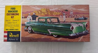 Vintage Revell Ford Ranchero Model Kit: Open Box-Sealed Parts. (H-1240: ...