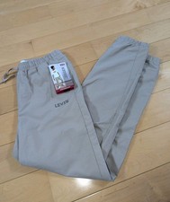 Levi s Tan Kids' Twill Relaxed Joggers Pants Youth Boys Size Large
