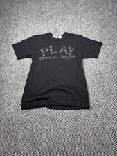 Comme des Garçons PLAY Shirt Mens Small Blac...