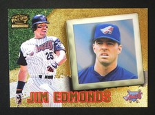 PACIFIC Invincible JIM EDMONDS 1998 Baseball Card #2