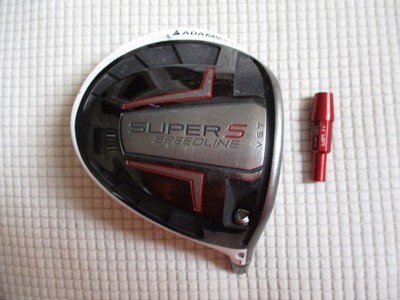 HEADSTRAVAGANZA!  ADAMS SPEEDLINE SUPER S 10.5*DRIVER  RH HEAD ONLY  .335'' HOSEL