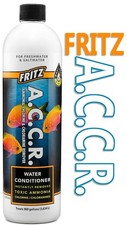 Fritz A.C.C.R. Ammonia, Chlorine and Chloramine Remover Liquid 16 oz 80233FM