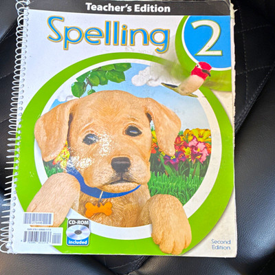 BJU Press Spelling 2 Teacher's Edition 2nd Ed Spiral w/ CD-ROM 2012 275446