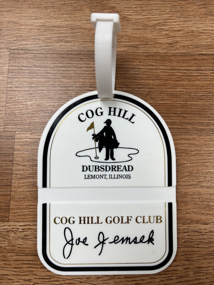 Vintage PGA Golf Bag Tag Cog Hill Golf Club Dubsdread Lemont