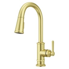 Pfister, GT529-TDBG, Port Haven 1.8 GPM Deck Mounted Pull Down Kitchen Faucet...