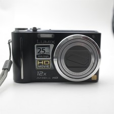 Panasonic Lumix DMC-ZS3 Black Digital Camera W/ New batt Charger Tested