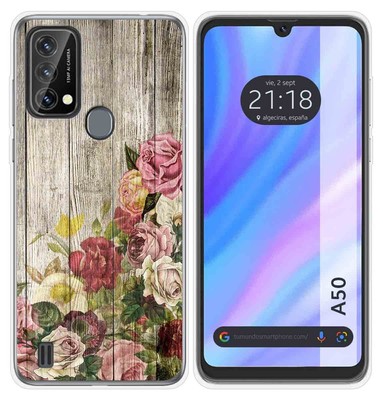 CAXKJE Trasparente Personalizzata Custodia per Blackview A52