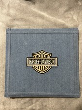 Denim 14  X 13  Harley Davidson Motorcycle Scrapbook Album