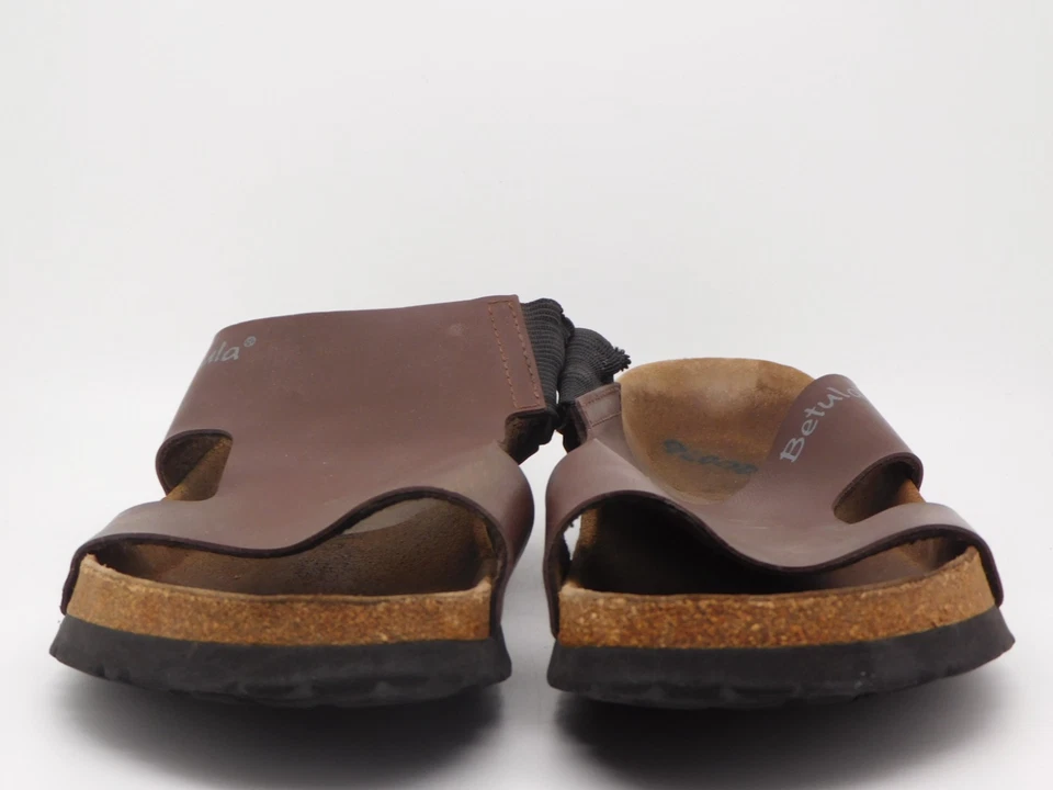 Betula 因果鞋男女通用皮革凉鞋可调节懒人鞋 L9 US 7 码 — 第 3/4 张图片