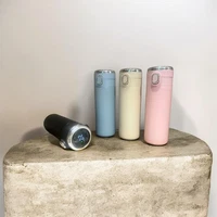 450ml Vacuum Insulated Thermos with Temperature Display, Stainless Steel Flask w