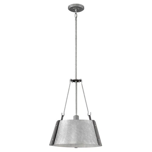 Hinkley Lighting 3394 Brass Cartwright Single Light 15-1/4"W Pendant - Picture 7 of 7