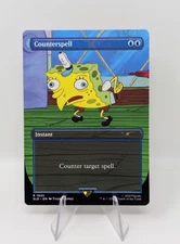 Counterspell, Secret Lair SpongeBob SquarePants 1933, Magic MTG NM NON-FOIL