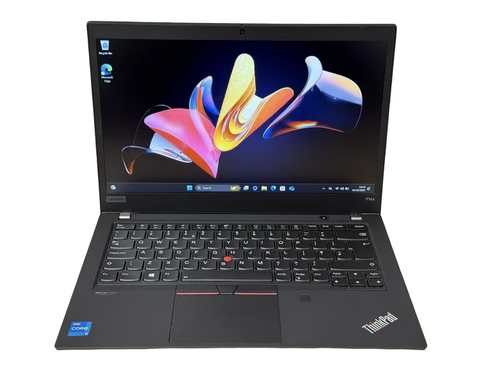 Lenovo ThinkPad P14s Laptop Gen 2 14" Quad i5-1135G7 16GB 512GB NVMe Windows 11 - Image 3 of 4